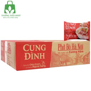 Combo 10 gói phở Cung Đình  gói 68g