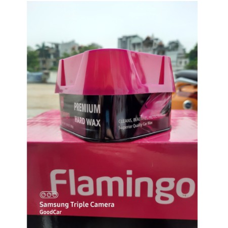 Wax Premium Nano Sáp Cứng Cao Cấp Phủ Bóng Bảo Vệ Sơn Xe Flamingo F087 200g