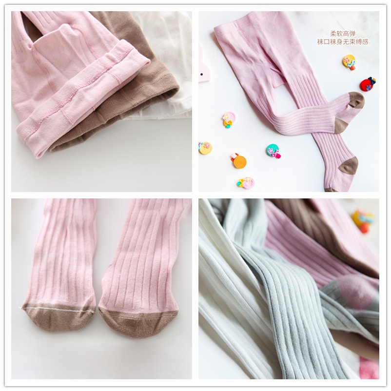 Quần tất chất liệu cotton thời trang cho bé