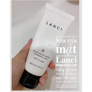 Sữa rửa mặt Lanci Whitening Deep Clean 100ml