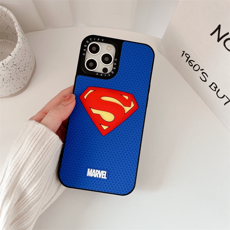 Ốp Điện Thoại TPU Cứng In Hình Logo Marvel Cho iphone 11 12 13 Pro Max 7 8 Plus X XR XS Max
