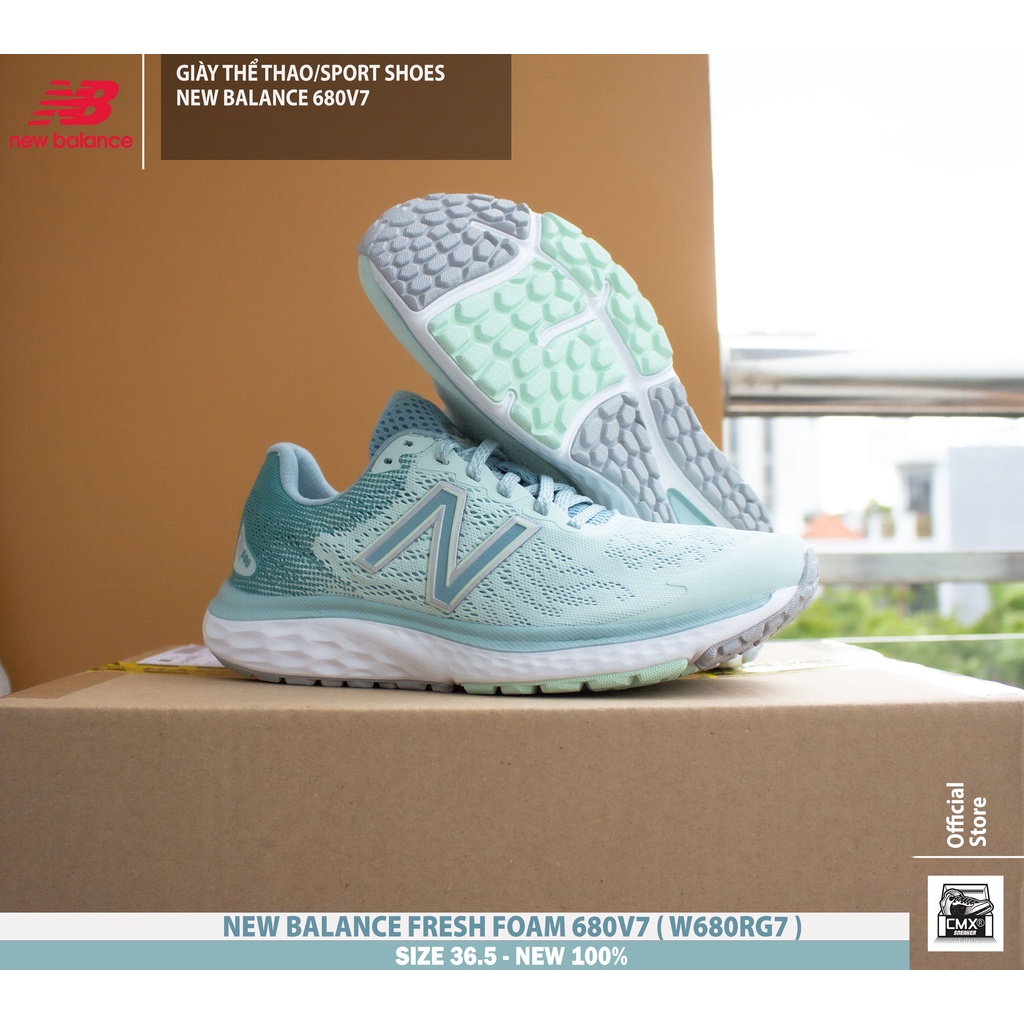 😘  Giày New Balance 680V7 Blue Ocean  - AUTHENTIC 100%