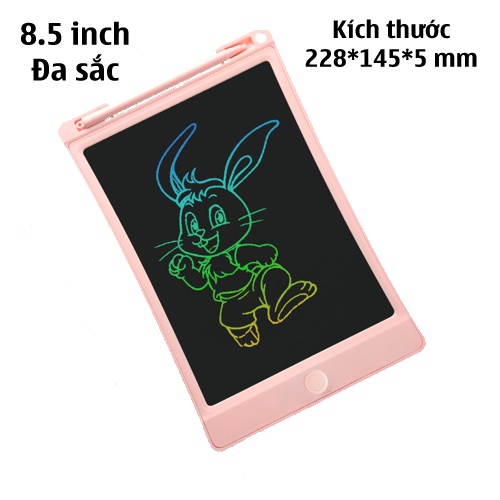 Bảng viết tự xóa , Bảng vẽ thông minh LCD Tự Xóa chỉ cần nhấn nút là tự động xóa, tiện lợi size 8.5 inch