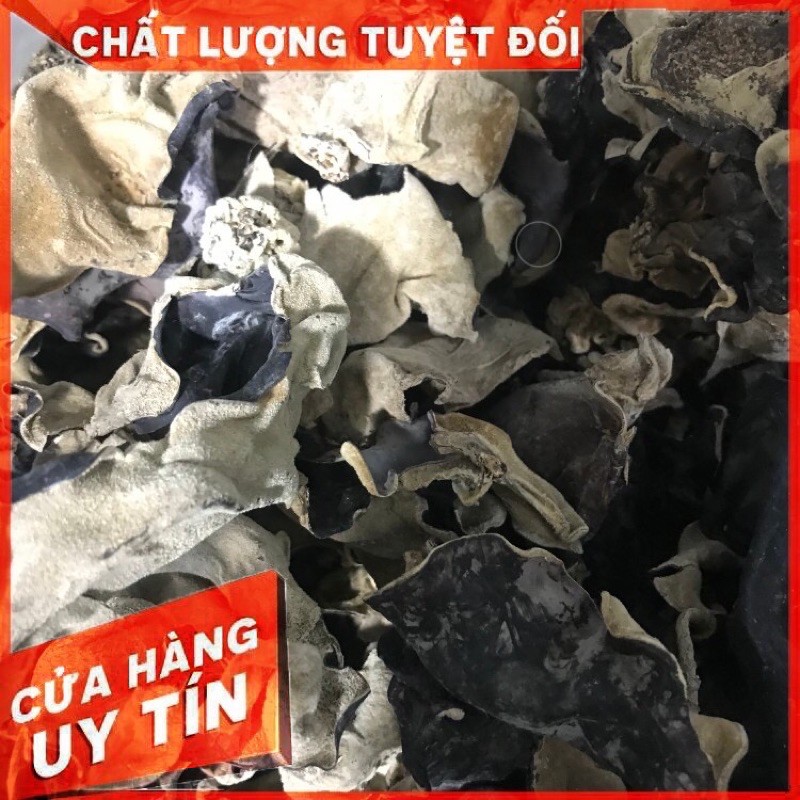 Mộc nhĩ khô ngon cắt chân (nấm mèo)500g,200g