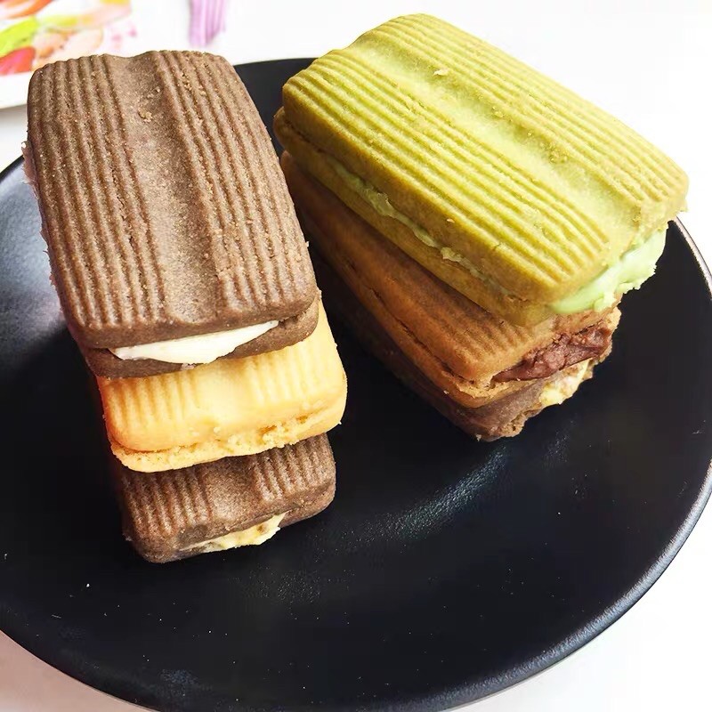 Bánh Quy Xốp Kẹp Kem Magree Food 6 vị