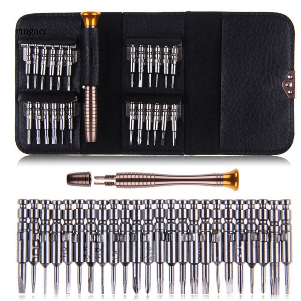 Bộ 25 tua vít RGA sửa chữa điện thoại di động chính xác