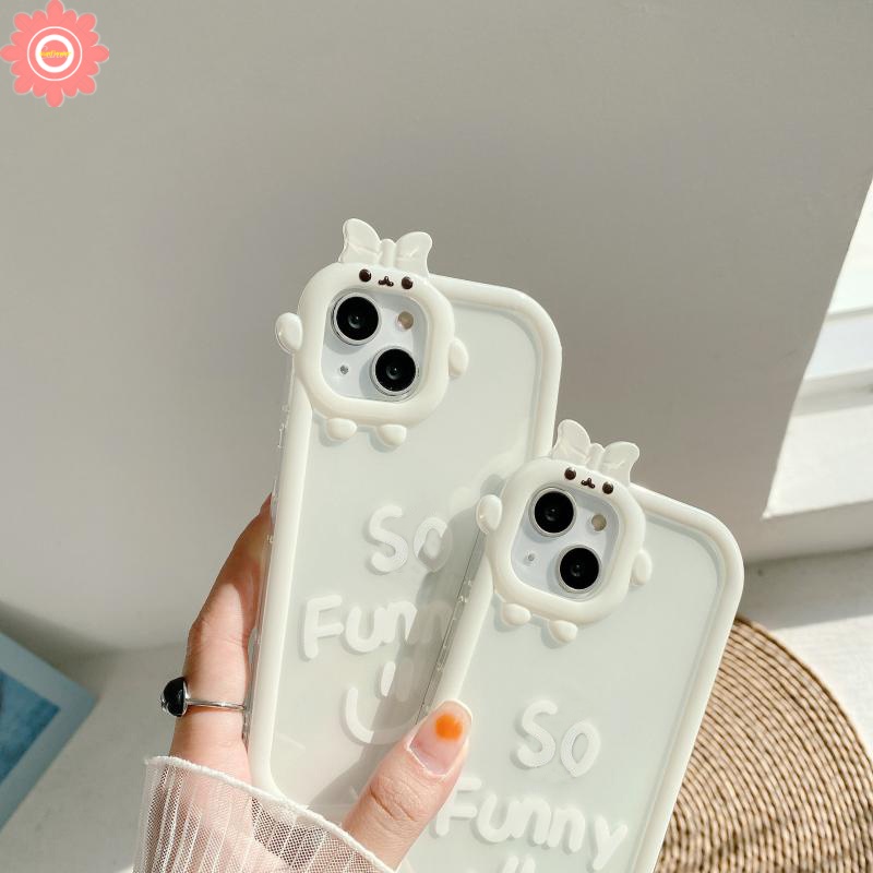 Ốp Điện Thoại Mềm Chống Sốc Hình Quái Vật 3D Cho IPhone 11 12 13 14 11 Pro MAX 7 8 6 6S Plus XR 14 Plus X XS MAX SE 2020