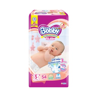 Tã dán Bobby siêu thấm - khô thoáng