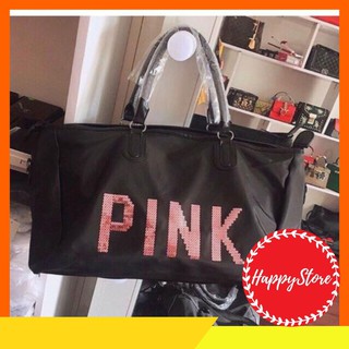 Túi du lịch ✈ freeship ✈ túi du lịch pink đa năng chống nước dl01