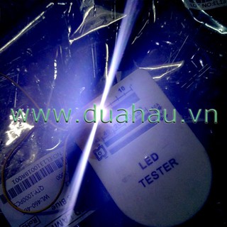 [1.000 bóng led màu TRẮNG] Led lùn đầu dù 5mm bóng trong