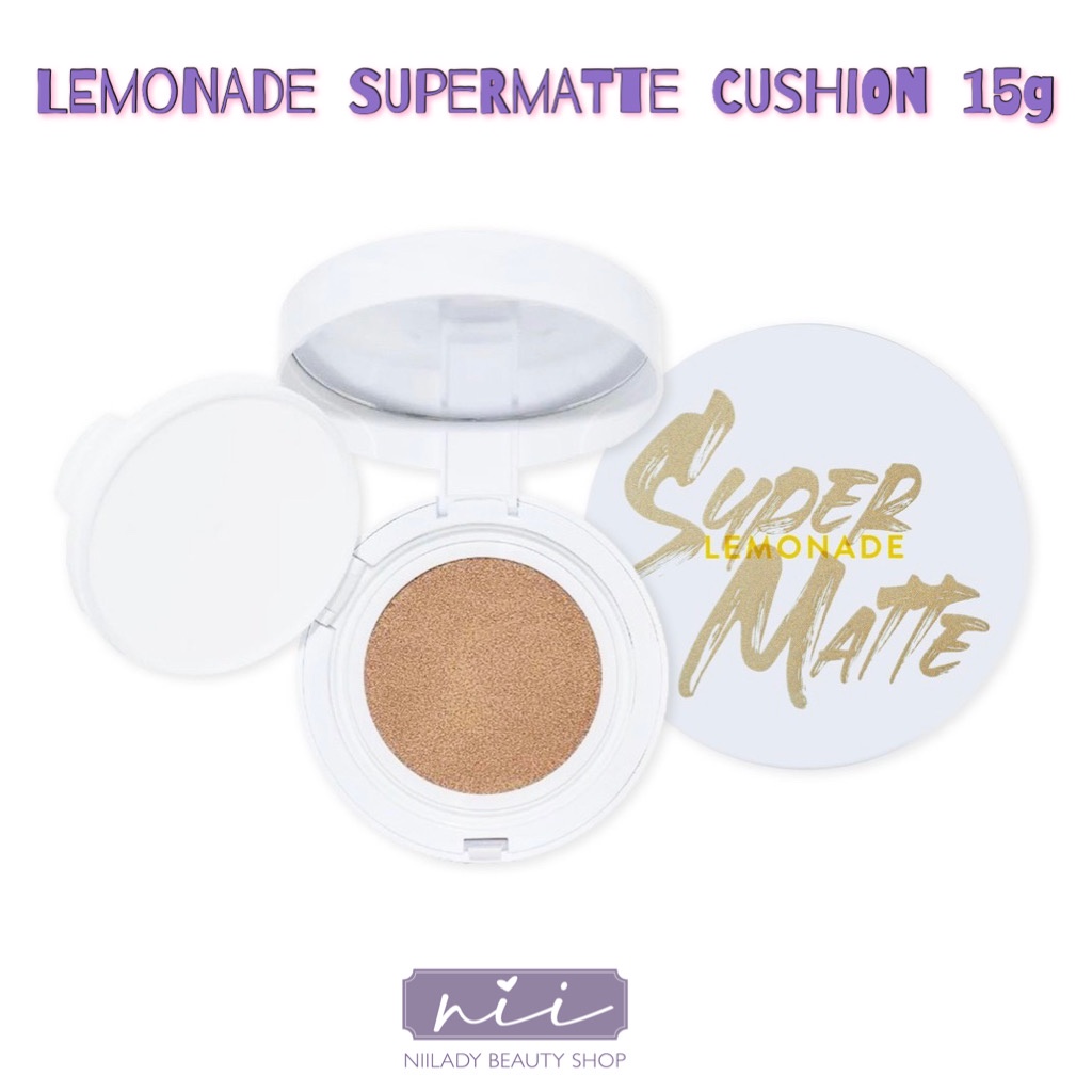 Phấn nước kiềm dầu Lemonade Supermatte Cushion