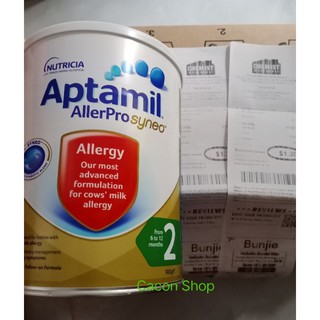Sữa Aptamil AllerPro Syneo Úc số 2 900g