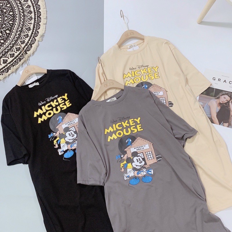 [Mã FAMAYWA2 giảm 10K đơn 50K] [SIÊU SALE]VÁY SUÔNG NỮ COTTON IN MICKY MOUSE | BigBuy360 - bigbuy360.vn