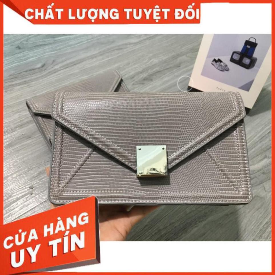 (Cám LợnTV) XẢ KHO. Túi đeo chéo bì thư vân kỳ nhông hàng loại 1-FreeShip đơn 99-299k