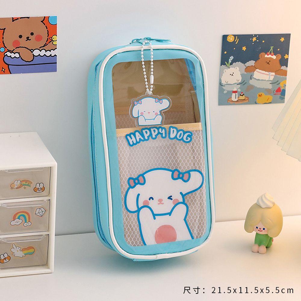Bóp Viết Khóa Kéo Sức Chứa Lớn Thiết Kế Đơn Giản Sáng Tạo