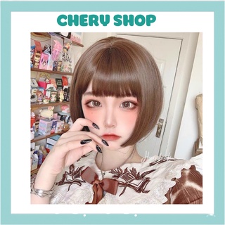 Tóc giả nguyên đầu 💄 FREESHIP 💄 tóc giả nguyên đầu cúp ngắn cc60
