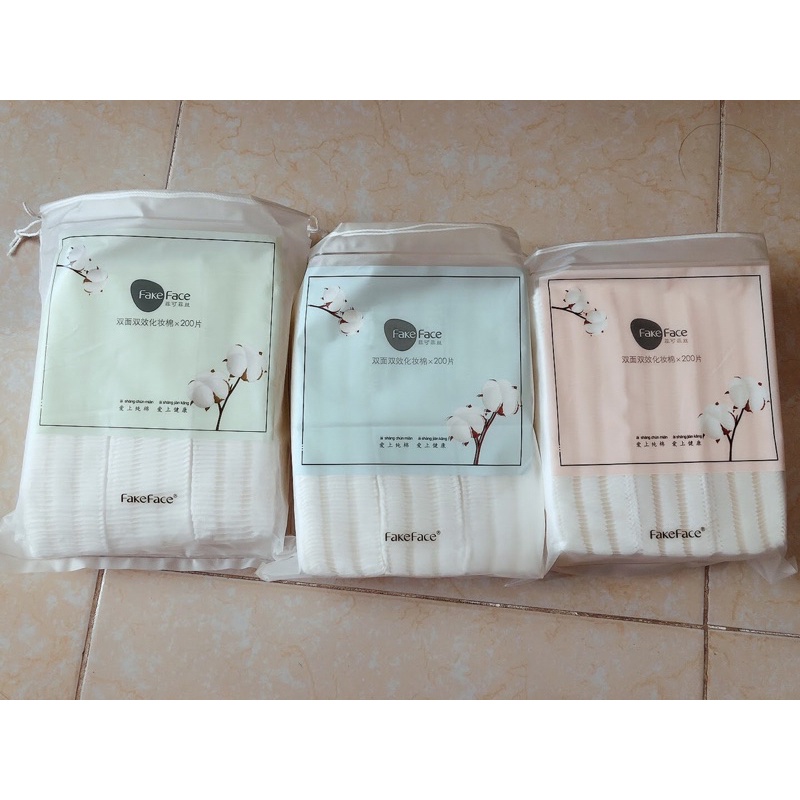 Bông tẩy trang FakeFace nội địa trung
