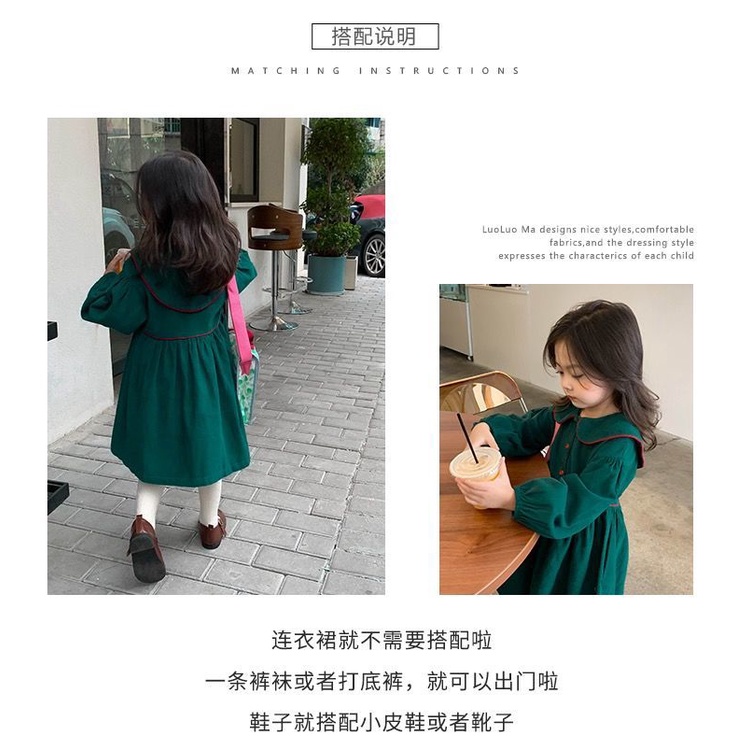 Đầm Công Chúa Thiết Kế Xinh Xắn Thời Trang Dành Cho Bé Gái 1-6 Tuổi