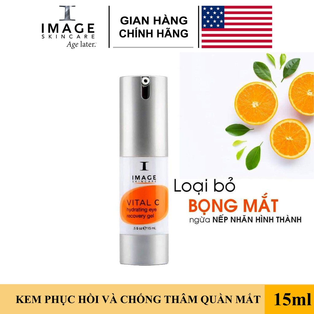 Kem phục hồi và chống thâm quầng mắt | Image Skincare Vital C Hydrating Eye Recovery Gel