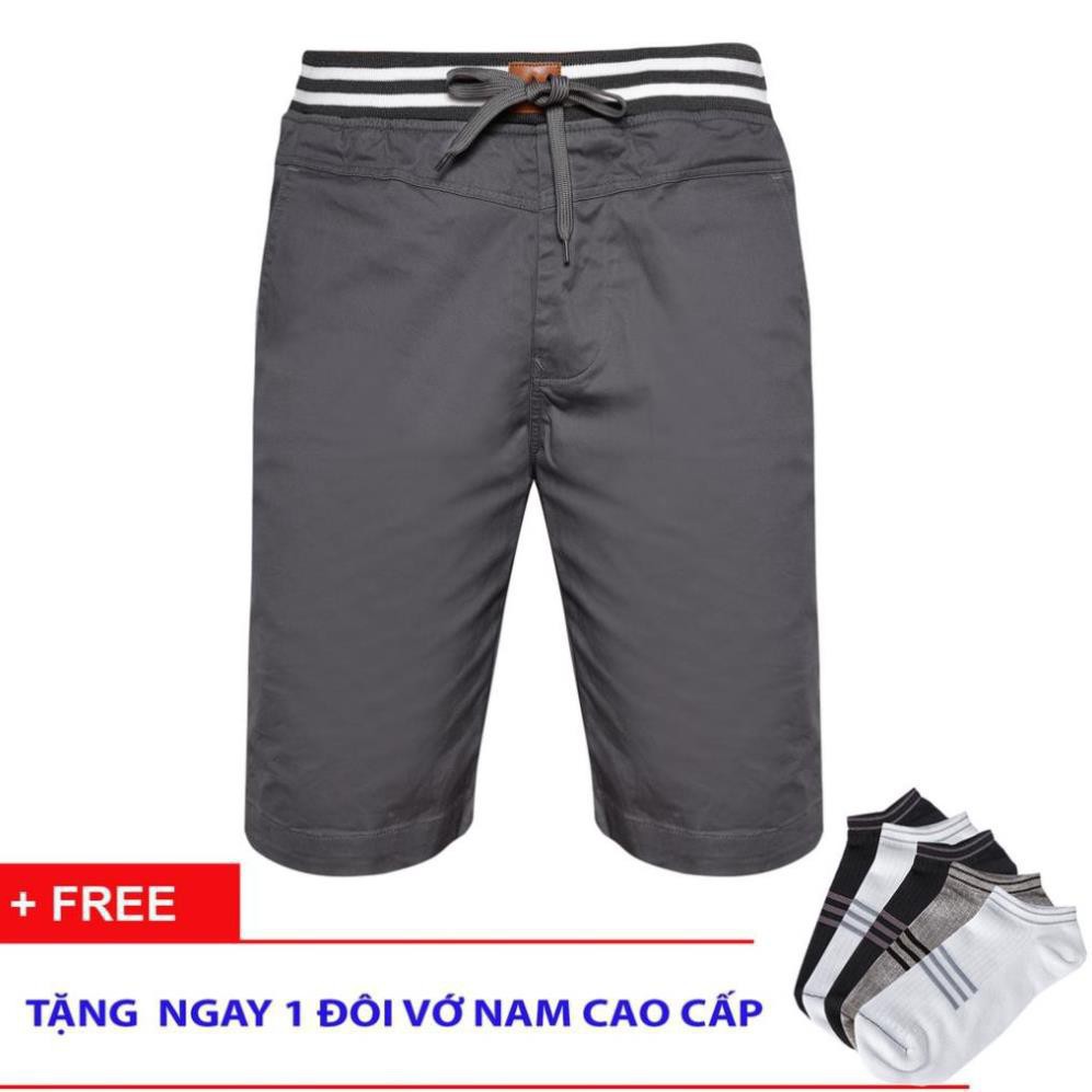 Quần short kaki nam bo thun cao cấp Gabofashion kkb001( tặng vớ) hàng VNXK