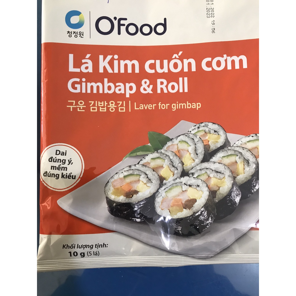 LÁ KIM CUÓN CƠM GIMBAP &amp; ROLL