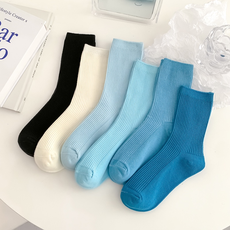 Vớ cotton nữ WAFNHA D600 thiết kế đơn giản thời trang