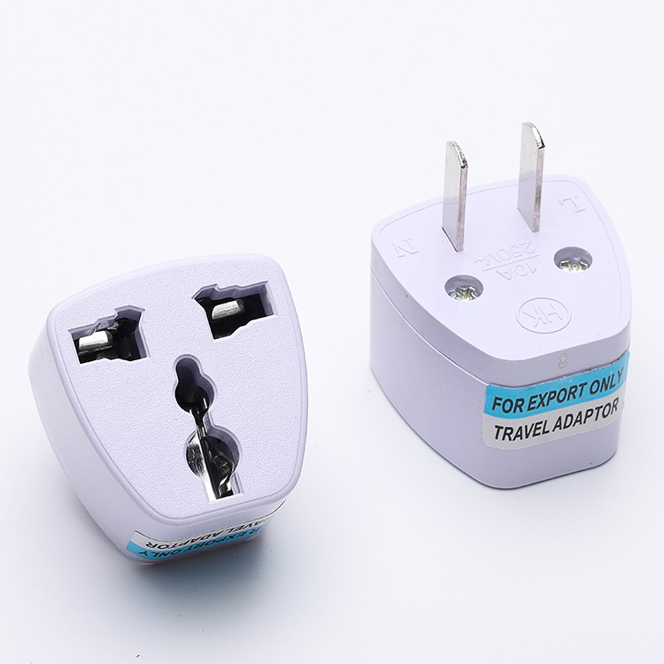 Ổ chuyển đổi phích cắm từ 3 chân sang 2 chân dùng cho điện áp 220V cao cấp
