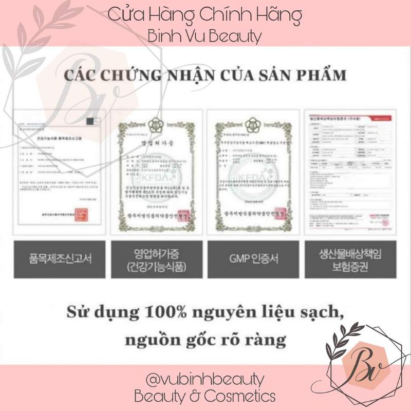 Viên Uống Vitamin C 1000mg Nutriday Chống nắng Trắng Da Hàn Quốc