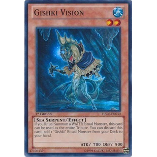 Thẻ bài Yugioh - TCG - Gishki Vision / HA06-EN040'