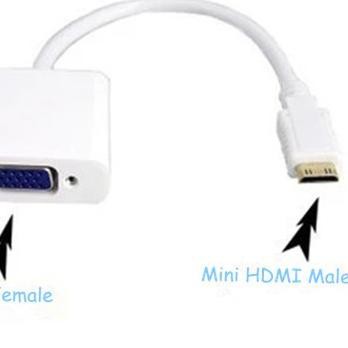 Dây Cáp Chuyển Đổi Âm Thanh Từ Mini Hdmi Sang Vga | BigBuy360 - bigbuy360.vn