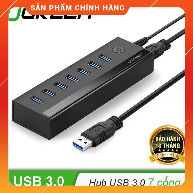 Bộ chia Hub USB 3.0 7 cổng UGREEN 30845 dailyphukien