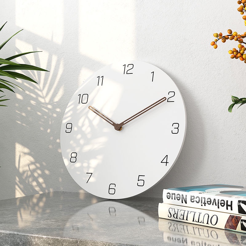 Đồng hồ Thời Trang. Đồng Hồ Treo Tường Phong Cách Bắc Âu Hiện Đại Đơn Giản Hợp Thời Trang