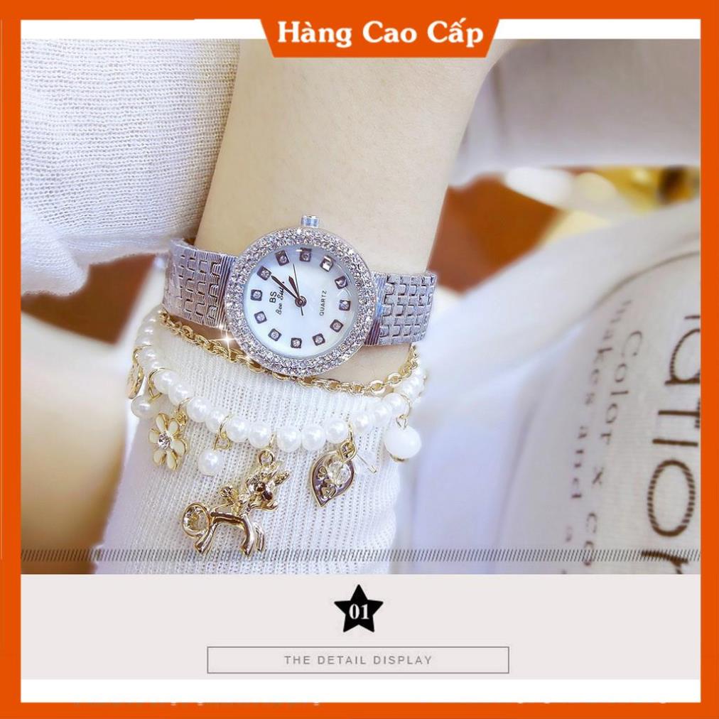 Đồng hồ nữ BS BEE SISTER ROSIA Mặt Xà Cừ Sang Trọng - Tặng Kèm Pin ĐH Dự Phòng | BigBuy360 - bigbuy360.vn