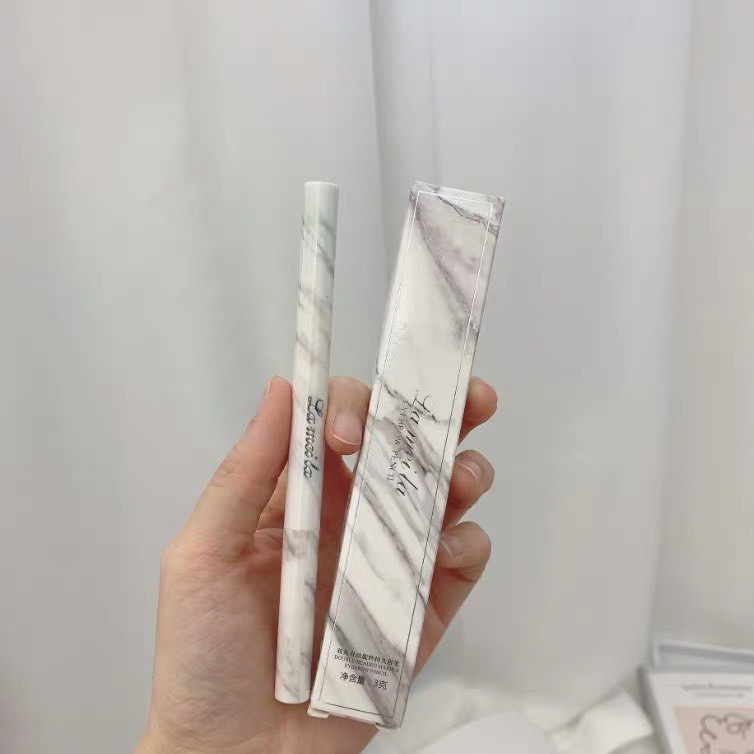 Chì kẻ mày vân đá LAMEILA - Bút kẻ chân mày Lameila Double Headed Marble Eyebrow Pencil | BigBuy360 - bigbuy360.vn