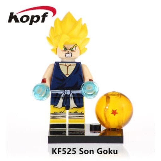 Lego Mini Dragon Ball Nhân Vật Manga 7 Viên Ngọc Rồng Kopf 376 đến 531 ( 1c )