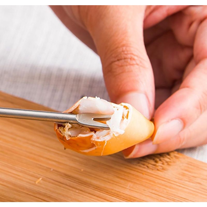 Dụng cụ ăn hải sản, ốc bằng thép không gỉ