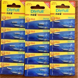 Pin cr311 và đèn led cắm phao chạy pin cr311