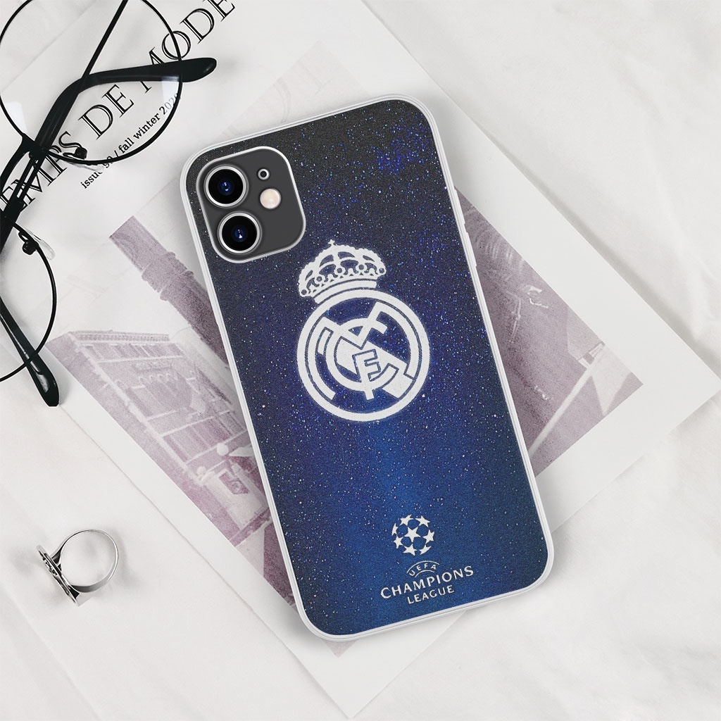 Ốp điện thoại dẻo LOGO real madrid 33 cho iphone 6 - iphone 13 RMR20210087