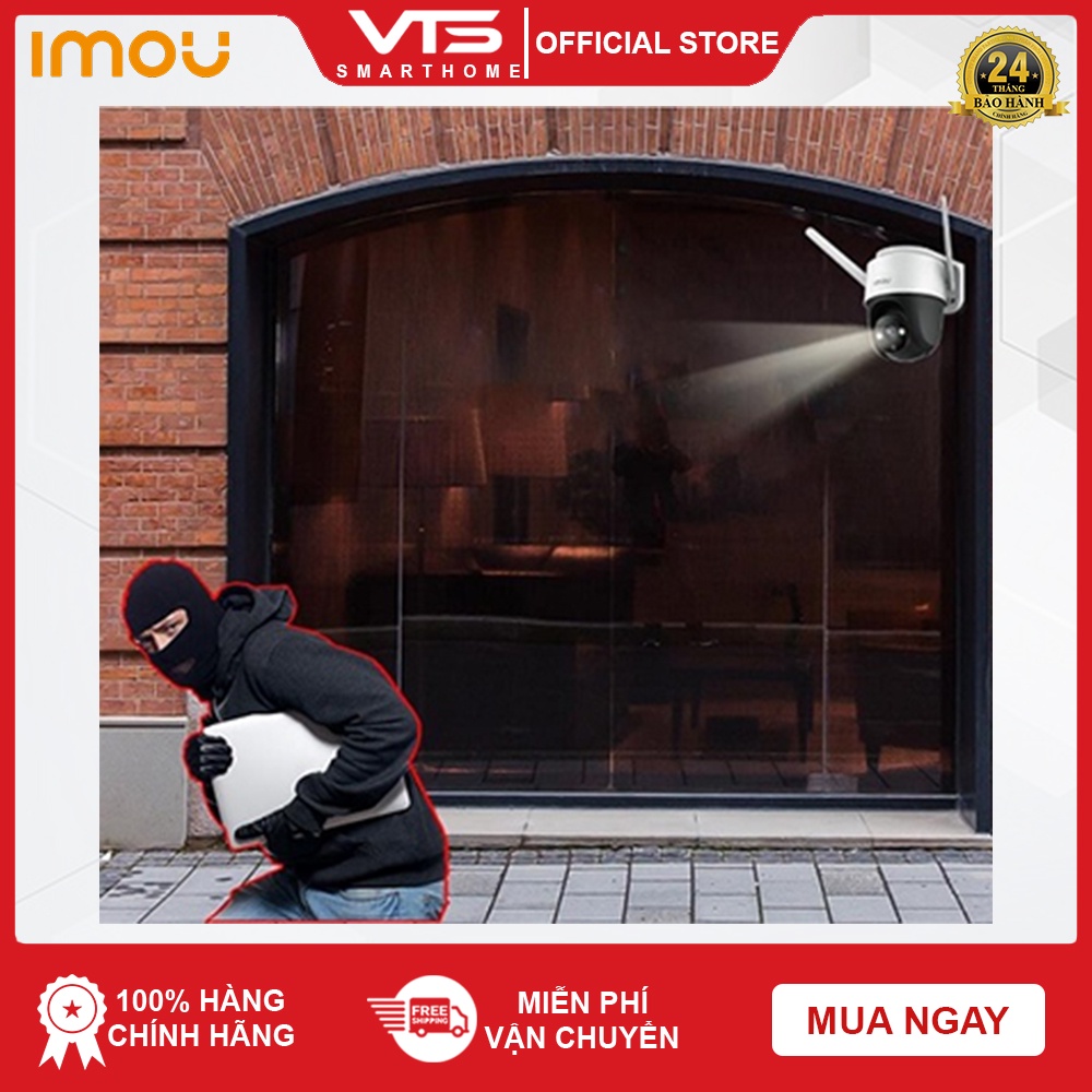 Camera IP WIFI IMOU S21FP 2.0MP, Full HD 1080P - Xoay 360 độ, Ngoài Trời, Chế độ ban đêm thông minh