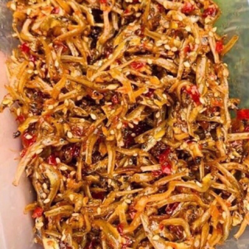 Cá cơm rim tỏi ớt 270gr ăn vặt BaBop, thơm ngon siêu rẻ | BigBuy360 - bigbuy360.vn