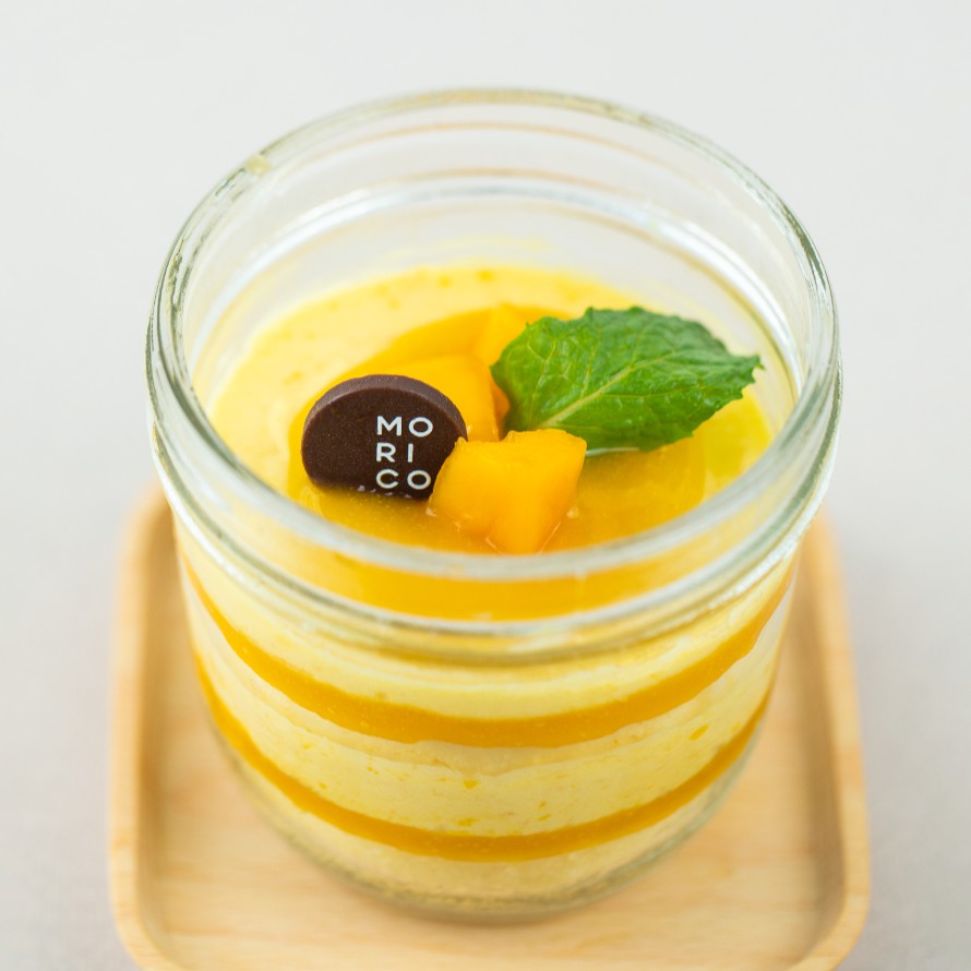 Bánh xoài chanh dây dạng mousse