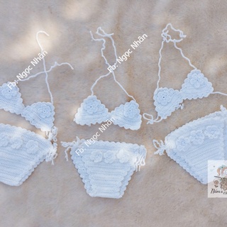 Set Bikini Hoạ Tiết Siêu Dễ Thương Cho Bé