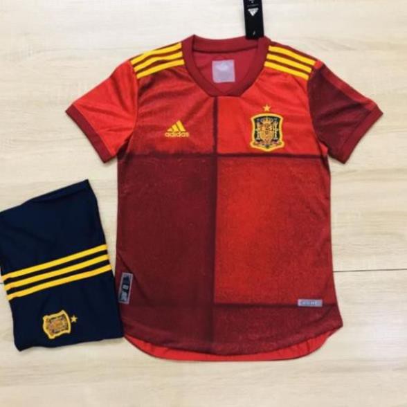 [Freeship] Áo bóng đá Đội tuyển Tây Ban Nha cao cấp mới nhất / quần áo đá banh đẹp * ⚽