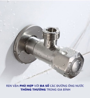 Van khoá nước 304, T khoá nước 304