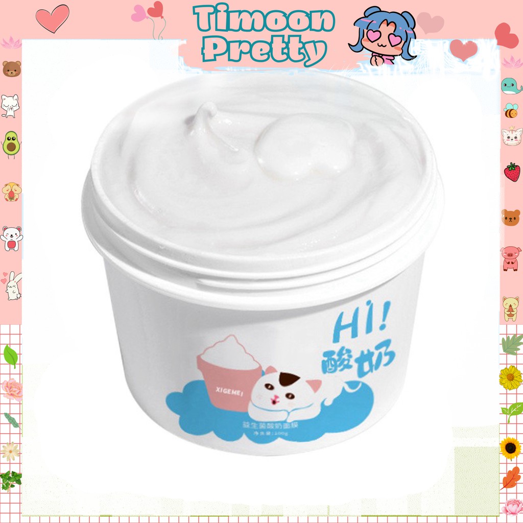 Mặt Nạ Sữa Chua ICALIJEP Dạng Hũ Yogurt Cream Mask Hot
