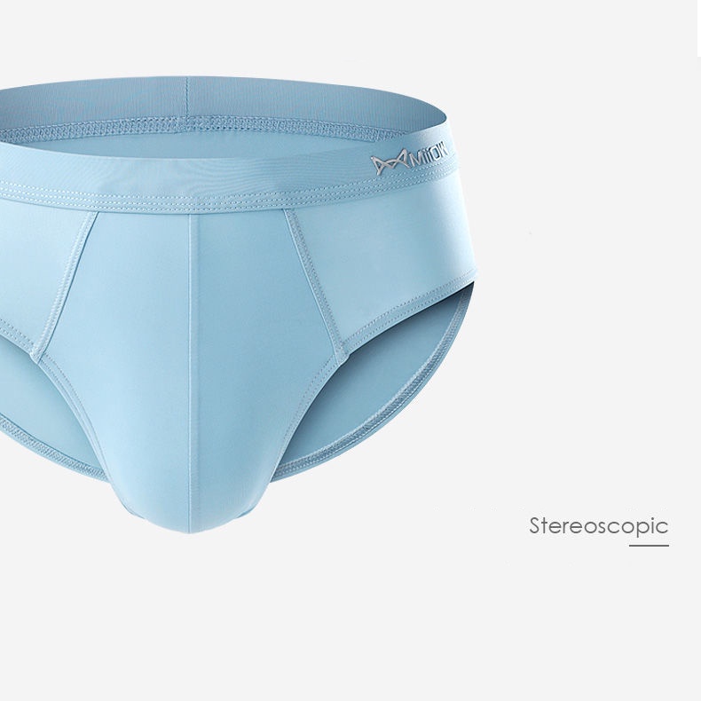 Hộp 3 quần sịp nam Miiow kháng mùi kháng khuẩn thun lạnh tam giác siêu mỏng boxer chun đúc Nidoshop