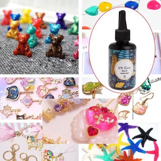 Keo UV Resin 100G Trong Suốt (Cứng) Làm Đồ Handmade, Trang Sức DIY - Trường Thịnh Epoxy