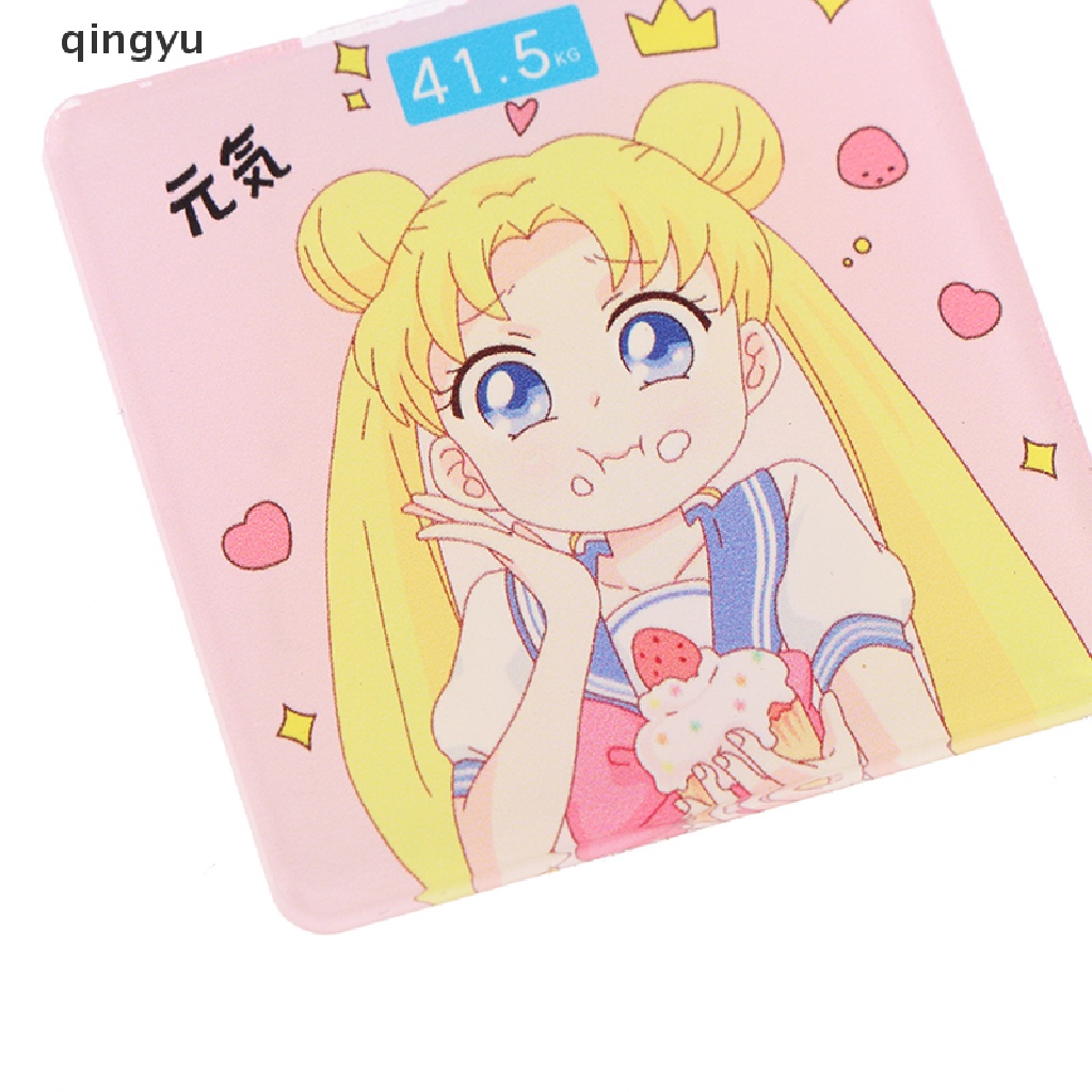 Qingyu Cân Điện Tử Bằng acrylic Trang Trí Phong Cảnh Nhà Búp Bê