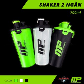 BÌNH LẮC 2 NGĂN MUSCLEPHARM 700ML