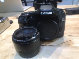 Máy ảnh canon 40D kèm fix 50f1.8ii